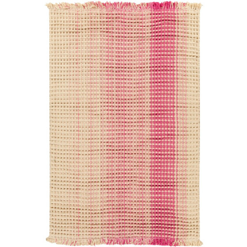 Garden Modern Hot Pink Area Rug