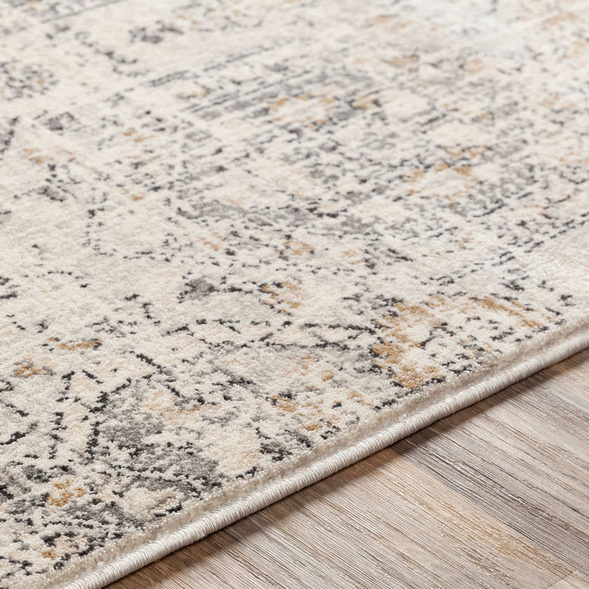 Geelbroek Traditional Tan/Ivory Area Rug