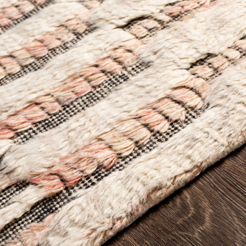 Well Global Dark Brown Area Rug