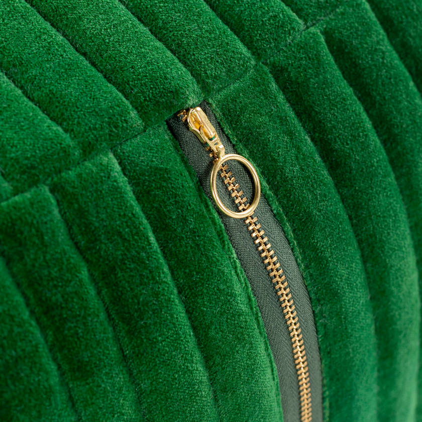 Rubbach Dark Green Pouf