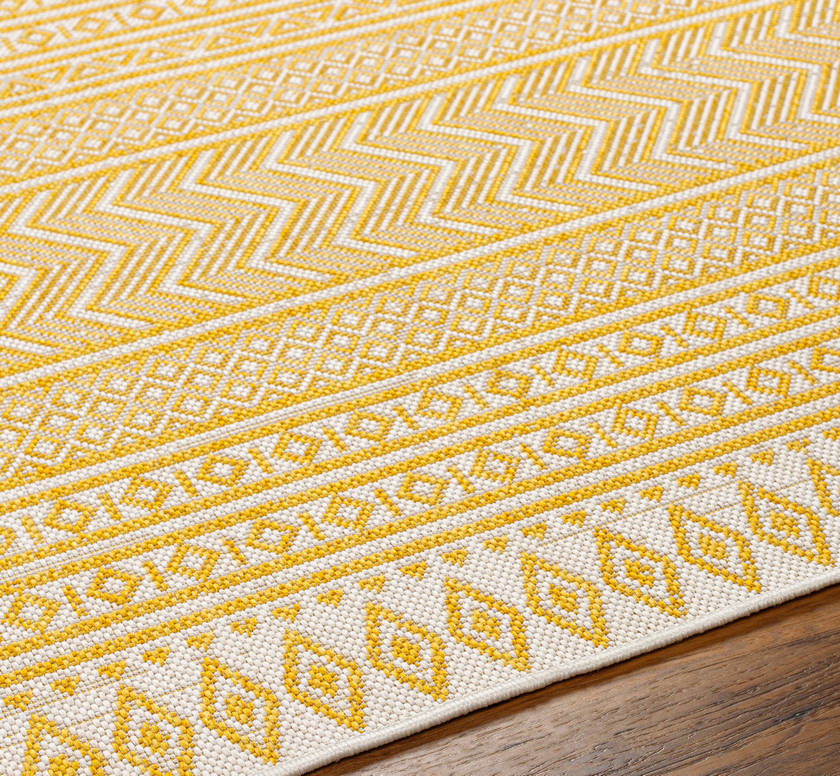 Antibes Global Saffron/Beige Area Rug