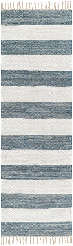 Kirby Modern Denim Area Rug