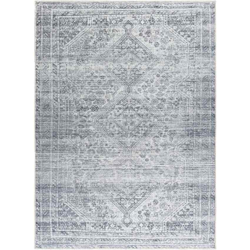 Tyanne Traditional Charcoal Area Rug