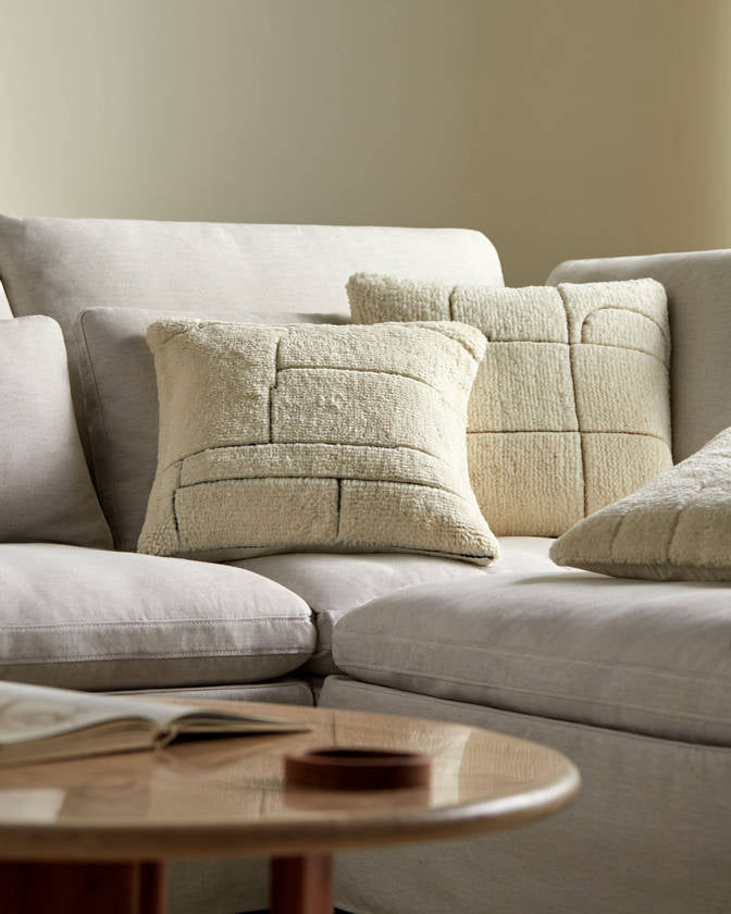 Ronell Cream/Black Pillow Cover