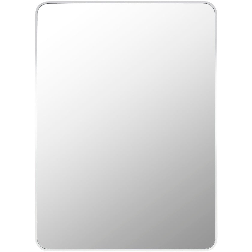 Renna Modern White Wall Mirror