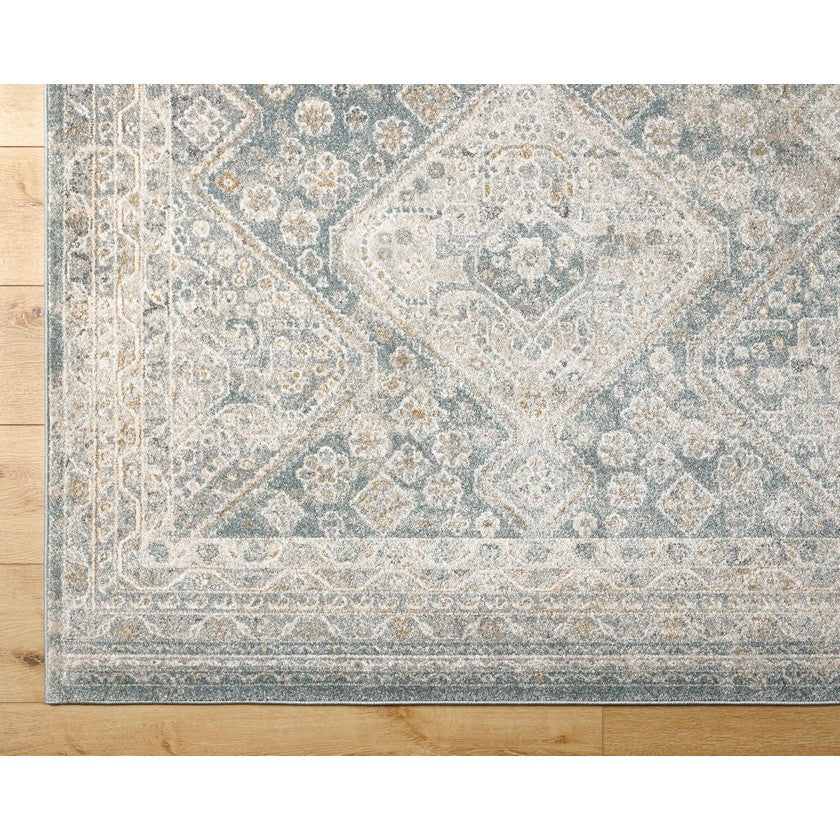 Dakesha Traditional Medium Gray/Beige Area Rug