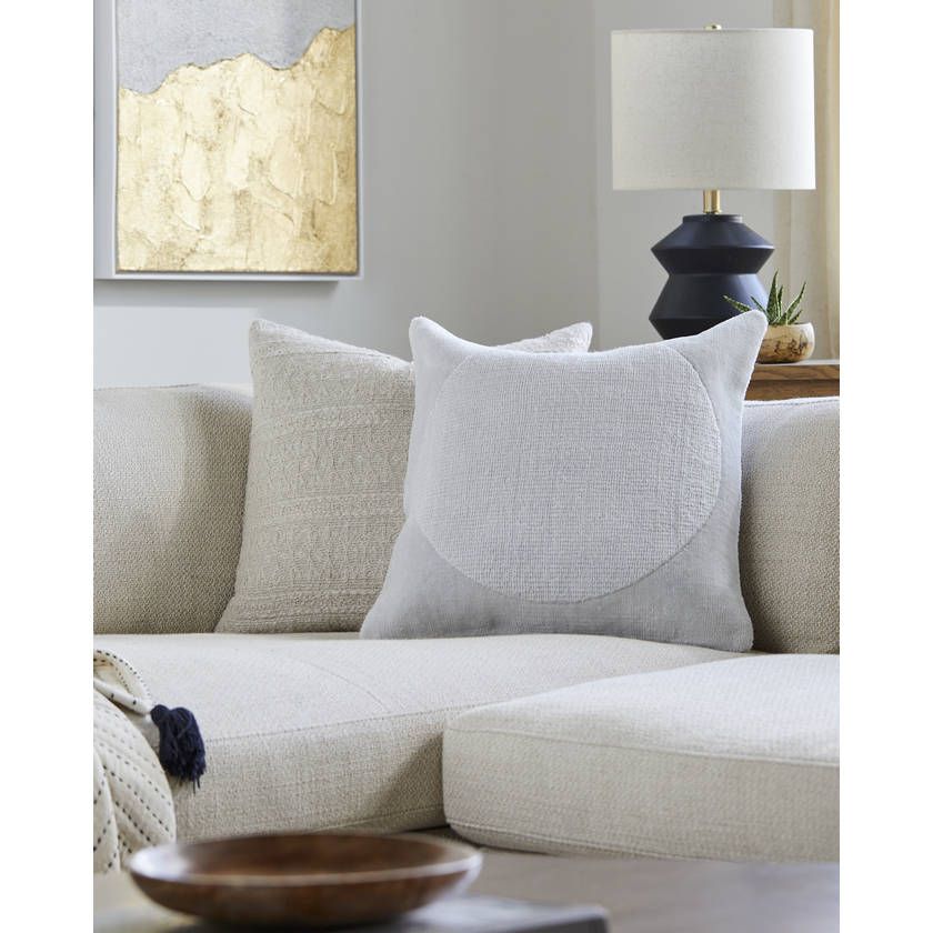 Iyesha Light Gray Pillow Cover