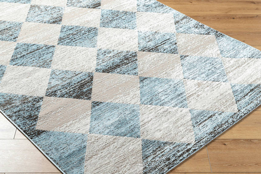 Eligio Modern Blue Area Rug