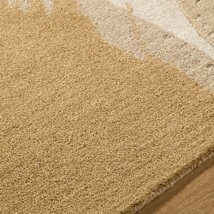 Basilio Modern Camel Area Rug