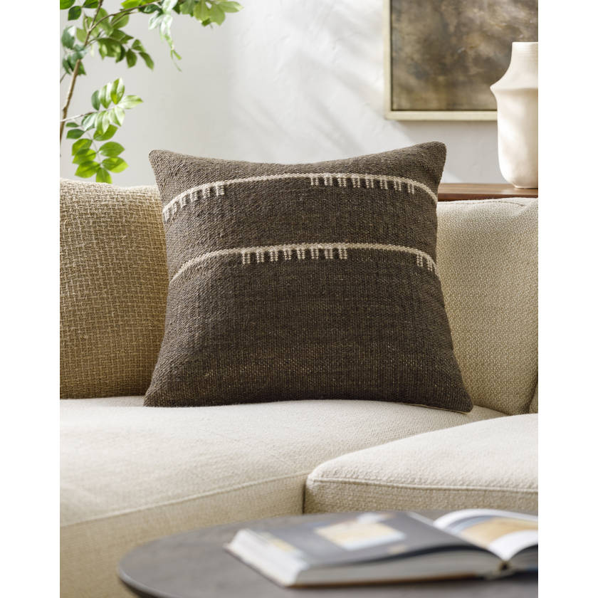 Loveland Charcoal Pillow Cover