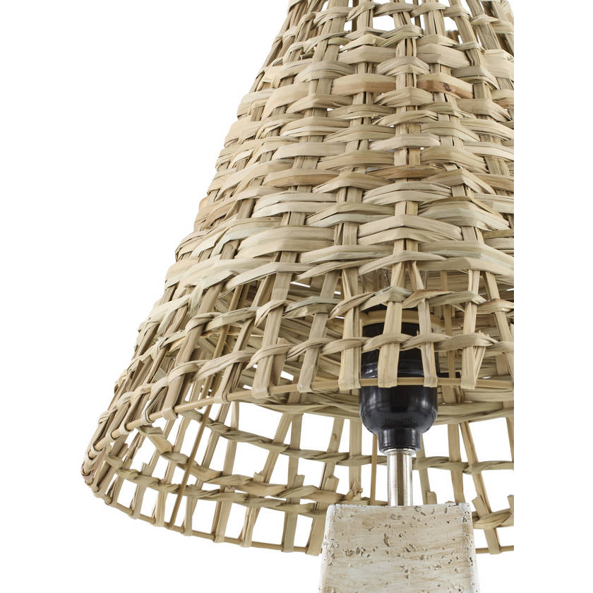 Durand Modern Brown/Light Gray Table Lamp