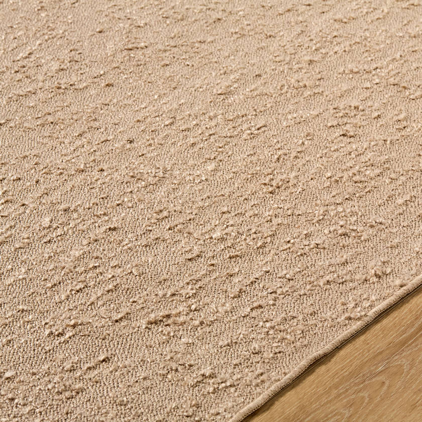 Tracy Cottage Taupe Washable Area Rug