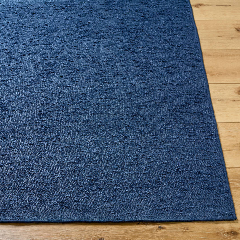 Tracy Cottage Midnight Blue Washable Area Rug