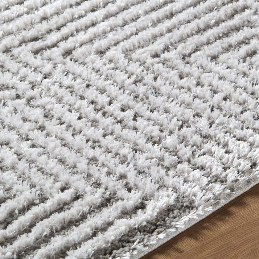 Krystyl Modern Gray Area Rug