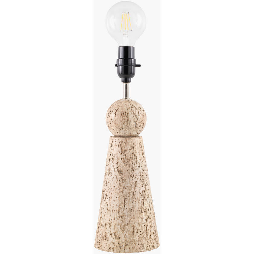 Lathisa Modern Lighrt Gray/Brown Table Lamp