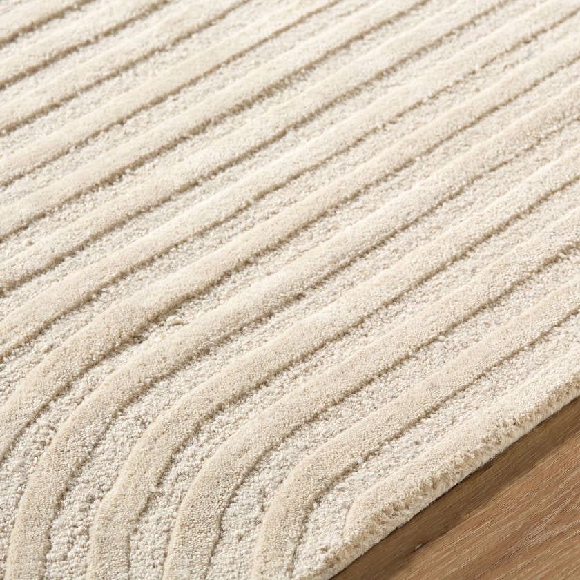 Herndon Modern Ivory Area Rug
