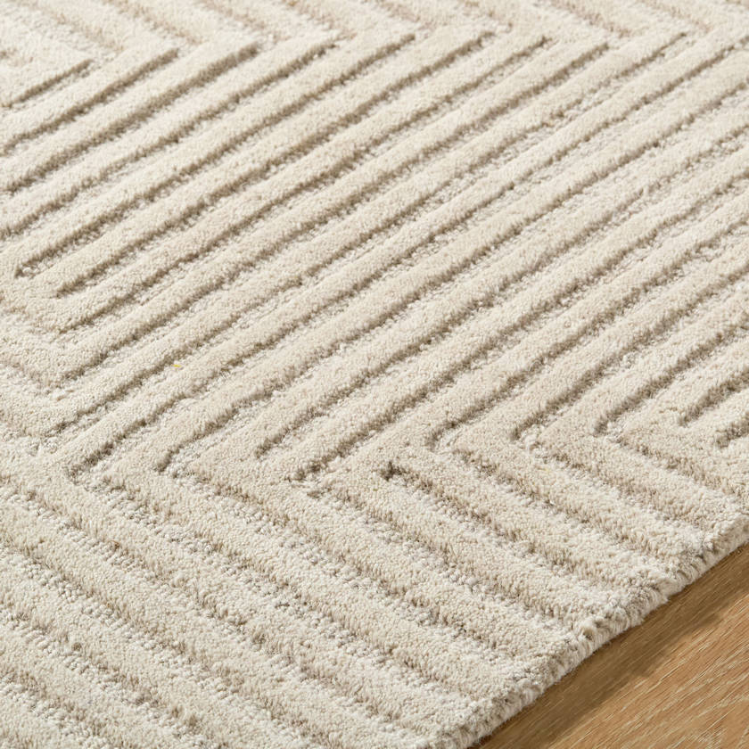 Herdland Modern Taupe Area Rug