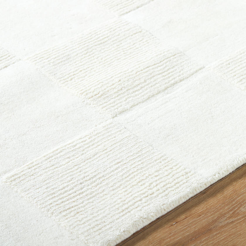 Deirdre Global Light Silver Area Rug