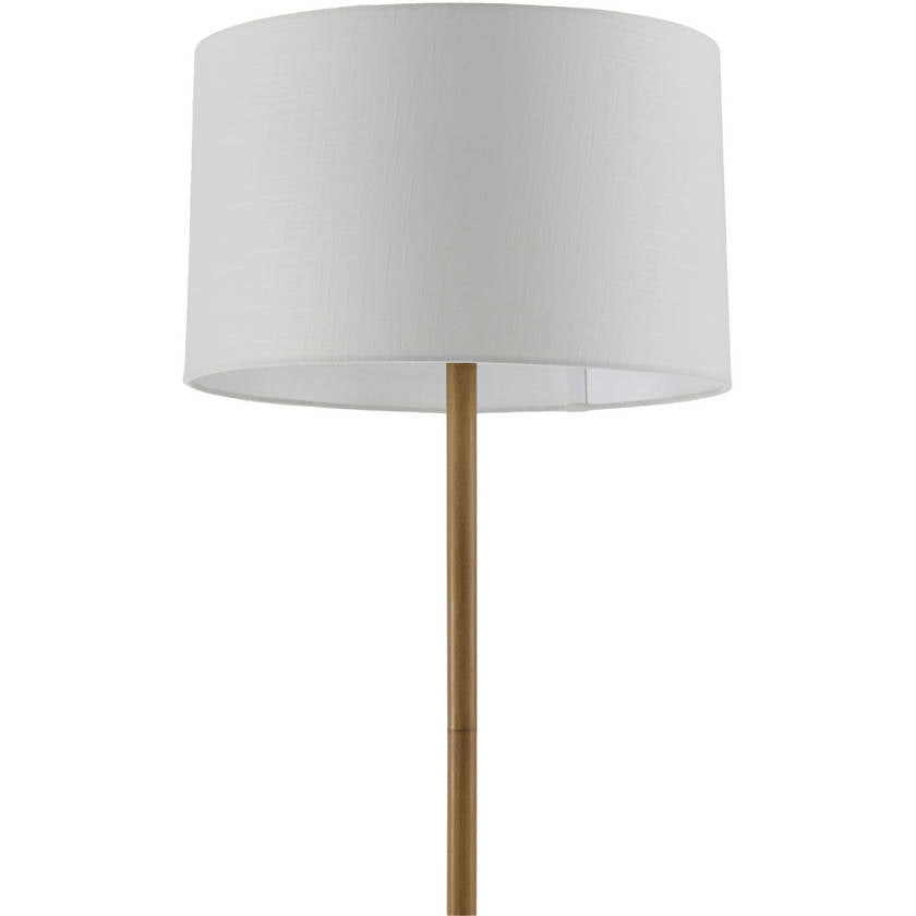 Shondell Rustic Brown Floor Lamp