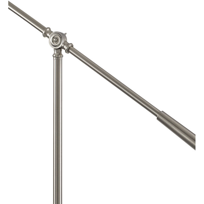 Talin Rustic Silver Gray Floor Lamp