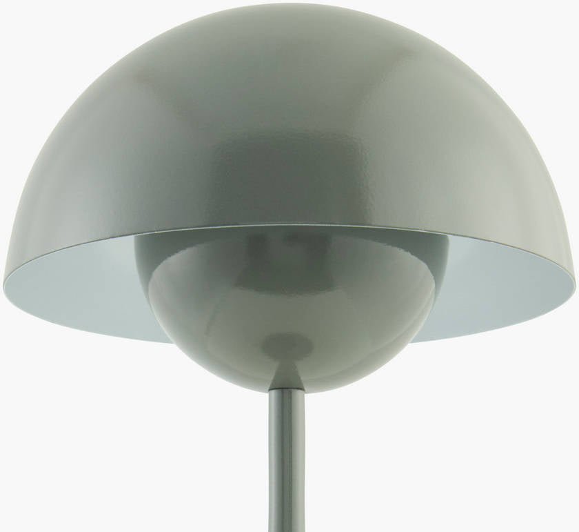 Hyatt Modern Metallic - Pewter Table Lamp