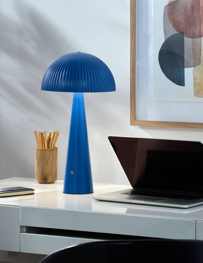 Tyisha Modern Blue Table Lamp