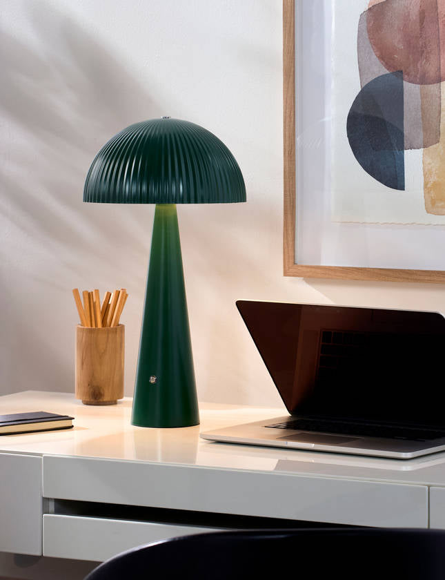 Tyisha Modern Green Table Lamp