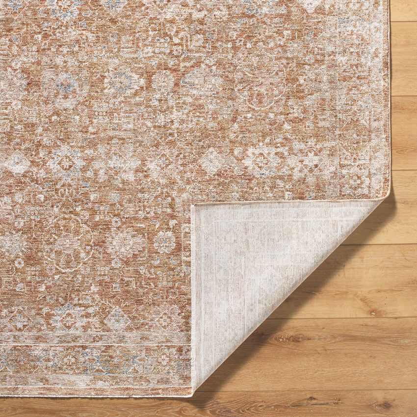 Cassy Traditional Light Brown Area Rug