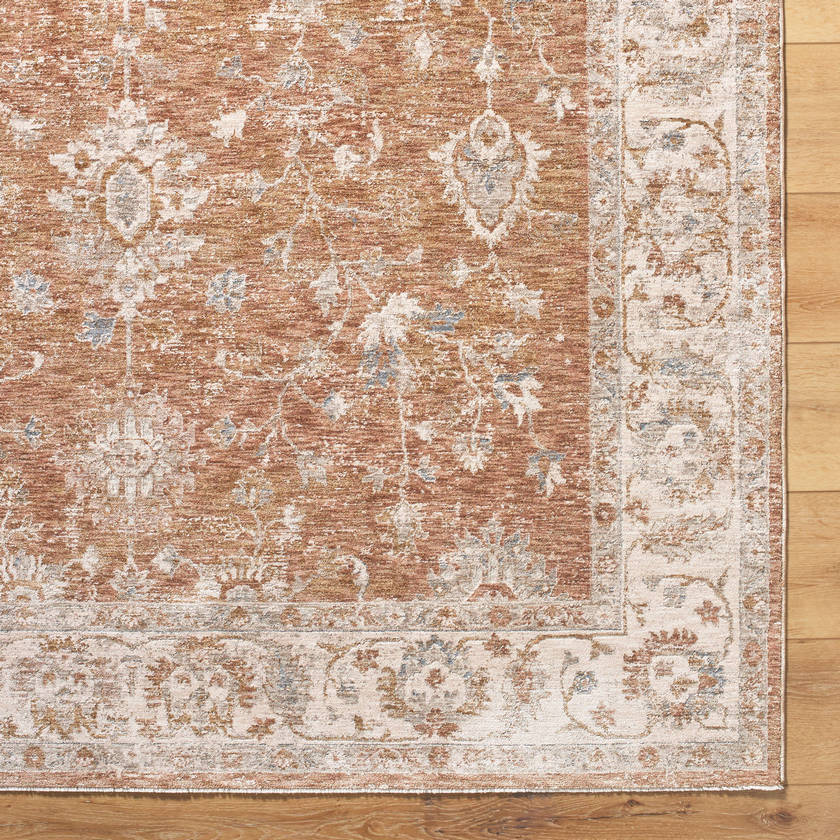 Jomarie Traditional Tan Area Rug
