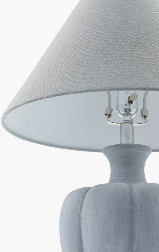 Vimpeli Traditional Gray Table Lamp
