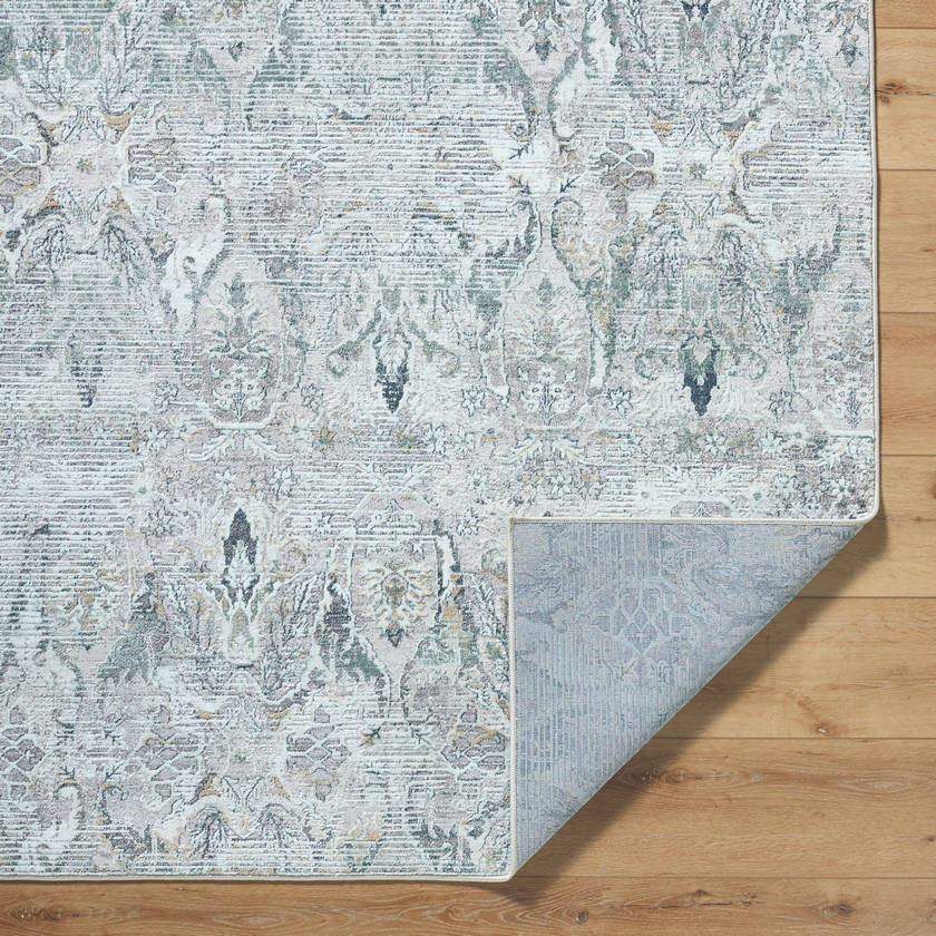 Jarryd Traditional Light Gray Area Rug