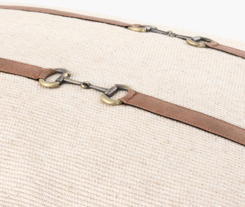 Havre Ivory/Taupe Pillow Cover - Galey Alix x Livabliss