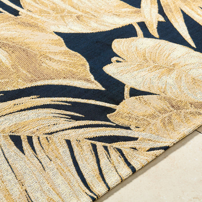 Leroy Coastal Goldenrod Area Rug