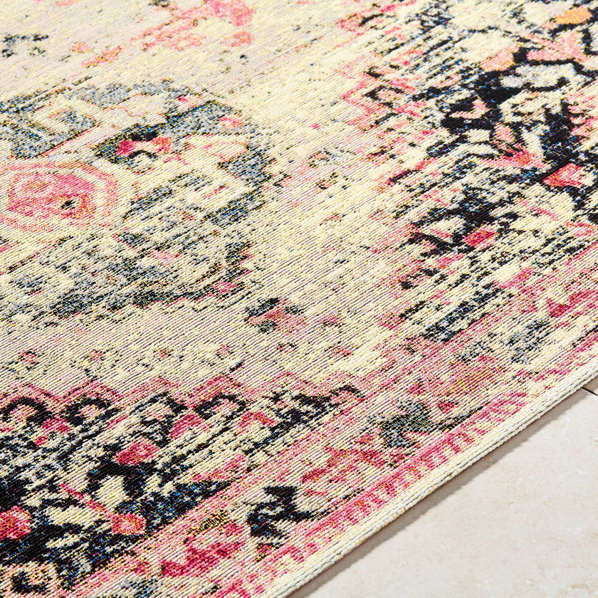 Haacht Traditional Blush Area Rug