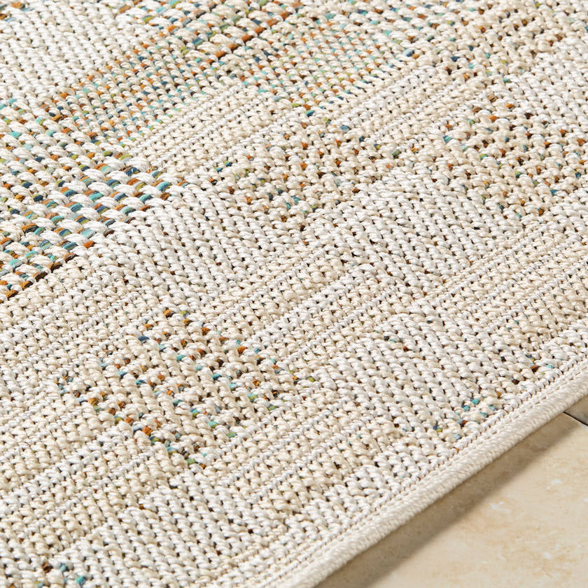 Quason Cottage Light Gray Area Rug