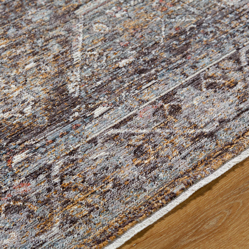 Malea Traditional Gray Area Rug