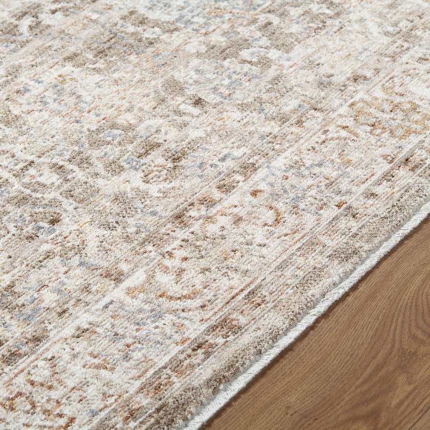 Jovita Traditional Dark Brown Area Rug