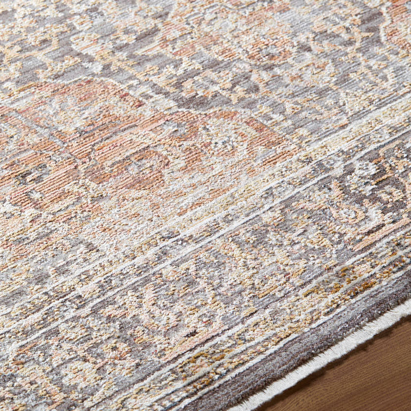 Leopold Traditional Brown Area Rug