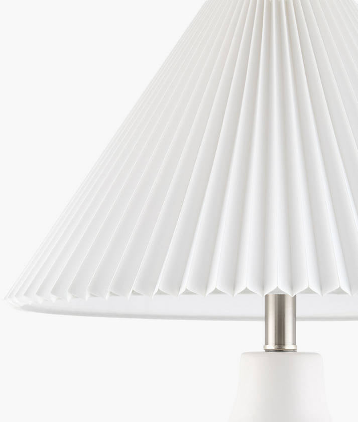 Creig Traditional White Table Lamp