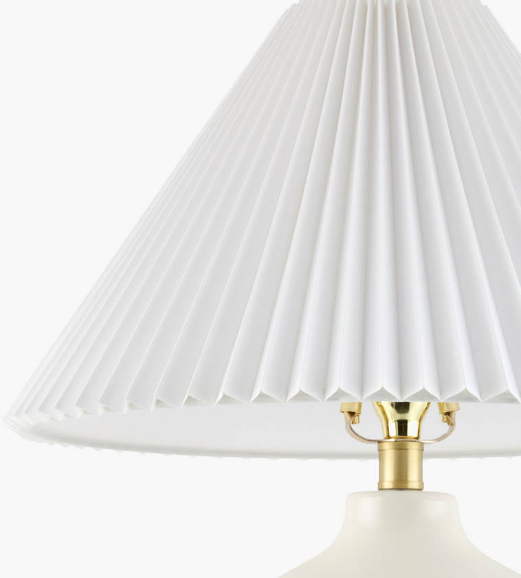 Mylinda Traditional White Table Lamp