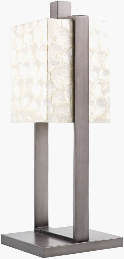 Marni Rustic Silver Gray Table Lamp