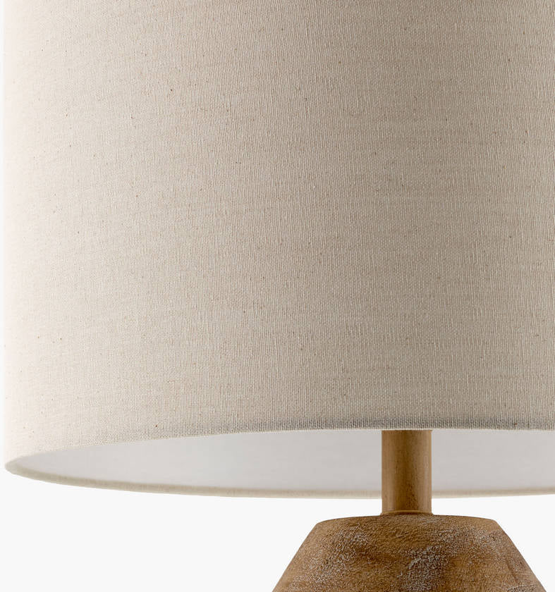 Jacqulyn Traditional Dark Brown Table Lamp