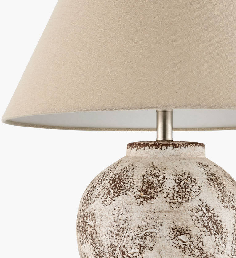 Jaren Traditional Brown Table Lamp