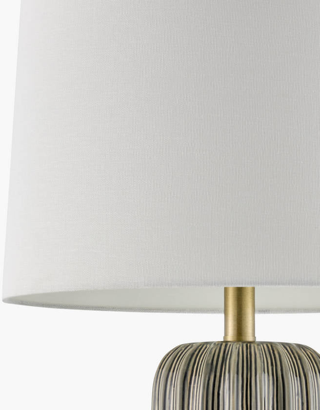 Robecca Traditional Gray Table Lamp