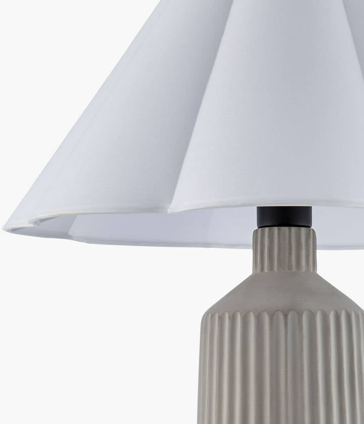Cindra Traditional Gray Table Lamp