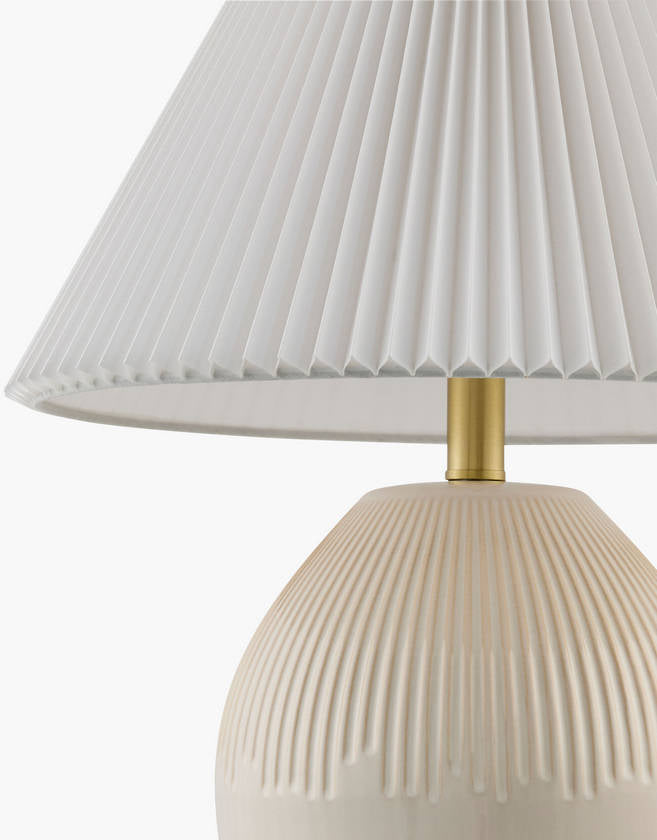 Hammond Modern Cream Table Lamp