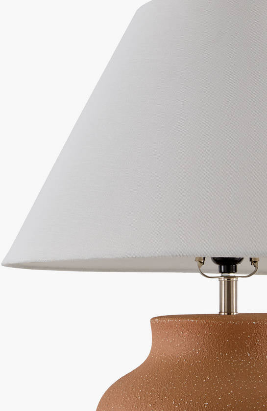 Niesha Traditional Brick Table Lamp