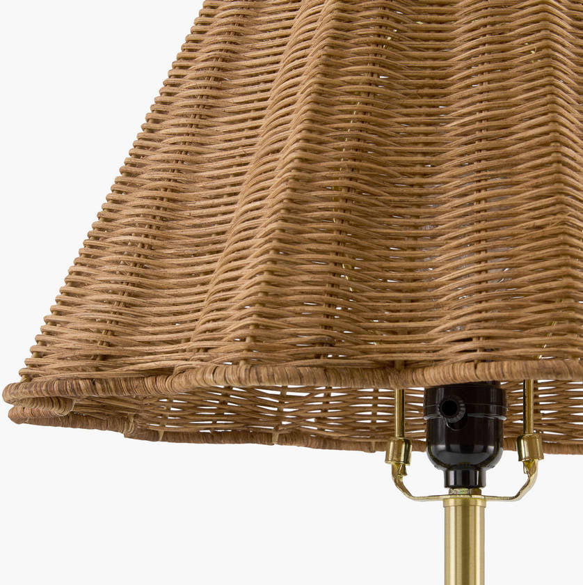 Colson Cottage Metallic - Brass Table Lamp