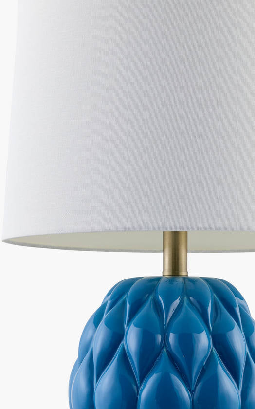 Aliza Cottage Dark Blue Table Lamp