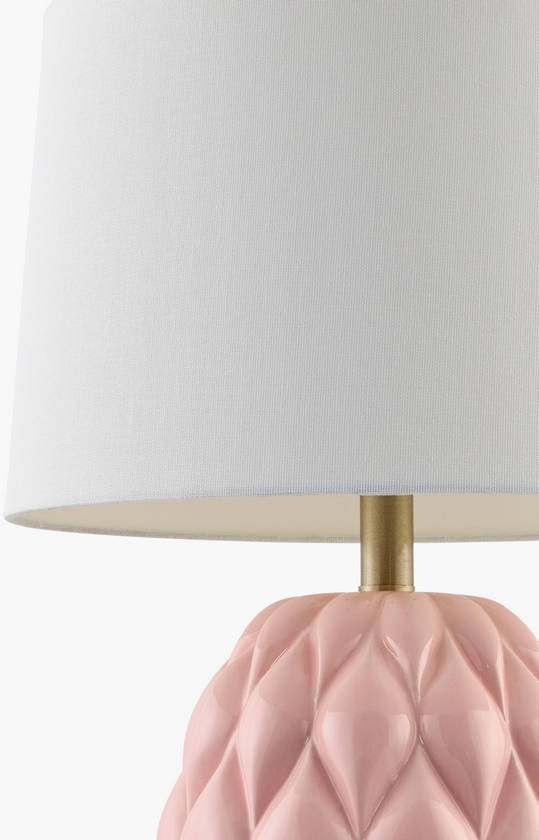 Aliza Cottage Pink Table Lamp